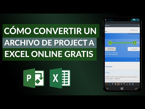 Cómo Convertir Fácilmente un Archivo de Project a Excel Online