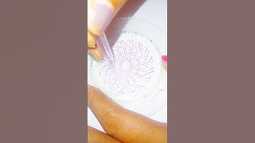 Viral Spirograph Drawing Design ☺️☺️ #shorts #trending #viral #spirograph #art #drawing #diy
