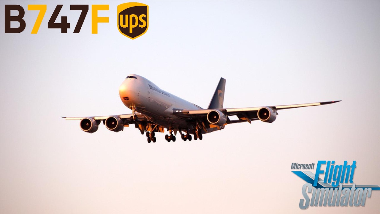 UPS 747-8F | Dubaï ✈ Cologne *Full Flight* | UPS11 | MSFS 2020