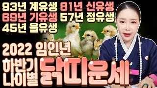 '동서남북, 사방팔방으로 돈 쪼아 먹으러 갑시다!' 상반기보다 하반기 운기가 훨씬 좋은 2022임인년 하반기…