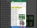Flash Fill - Excel |Excel Tips &amp; TrickUsing Flash Fill Option In Excel..#excel #tricks