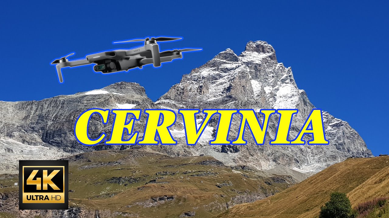 Cervinia vista dal drone