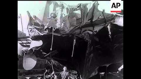 Dutch Mine Sweeper Destroyed