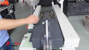 Automatic Perfect Book Binding Mahcine Hot Melt Glue Binding Machine from BindTec BD-D60C-A4