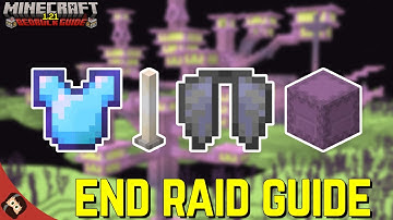 BEST END RAID GUIDE | GET ELYTRA SHULKERS AND MORE | Minecraft Bedrock Guide 1.21 EP24