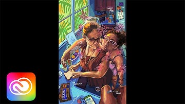 Creating Creative Color Palettes in Adobe Fresco | Adobe Creative Cloud