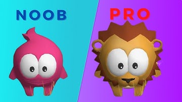 NOOB vs PRO -  Stack Jump قفزات احترافية في لعبة ستاك جامب