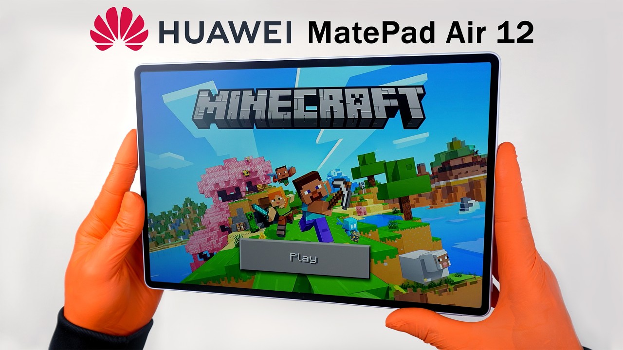 Ultimate HUAWEI MatePad Air 12 Unboxing and 22 Games Tested - Minecraft, Roblox, PUBG