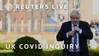 LIVE: Former British Prime Minister Boris Johnson gives evidence to UK COVID Inquiry