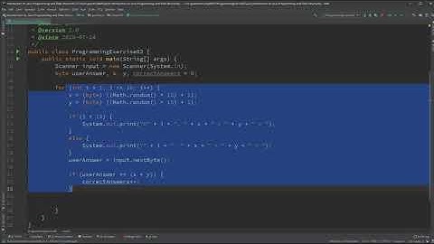 Intro to Java Chapter 05 Exercise 02 - Repeat Additions