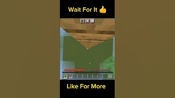 Minecraft Slime block x Ladder clutch || Wait For it || #viral #minecraft #shorts #ytshorts