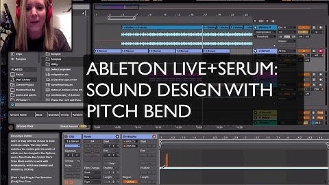 Ableton and Serum tutorial: Sound Design w/Pitch Bend!