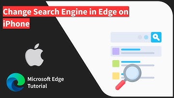 How to Change Search Engine in Edge app on iPhone