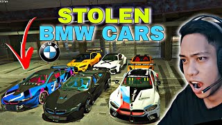 Stealing ALL SPORTS CARS from BMW in GTA 5 (intense carchase!🤯)