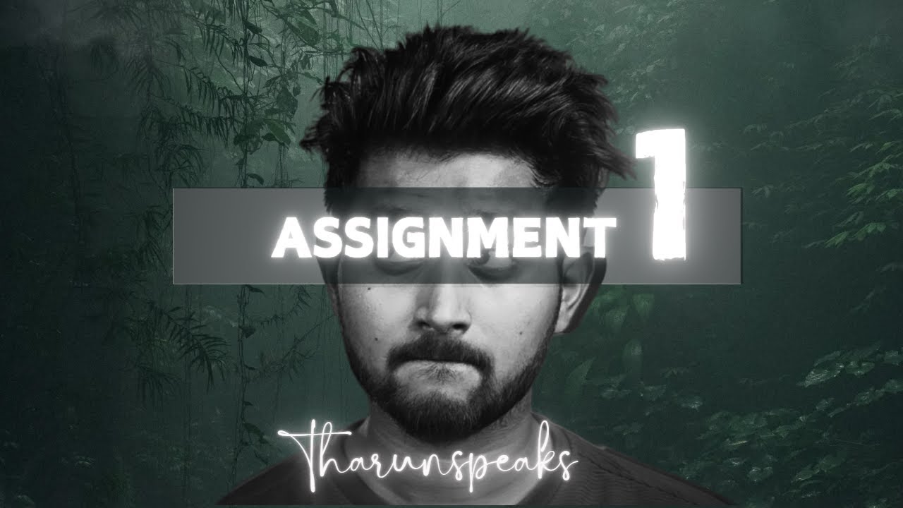 ASSIGNMENT 1 - YouTube