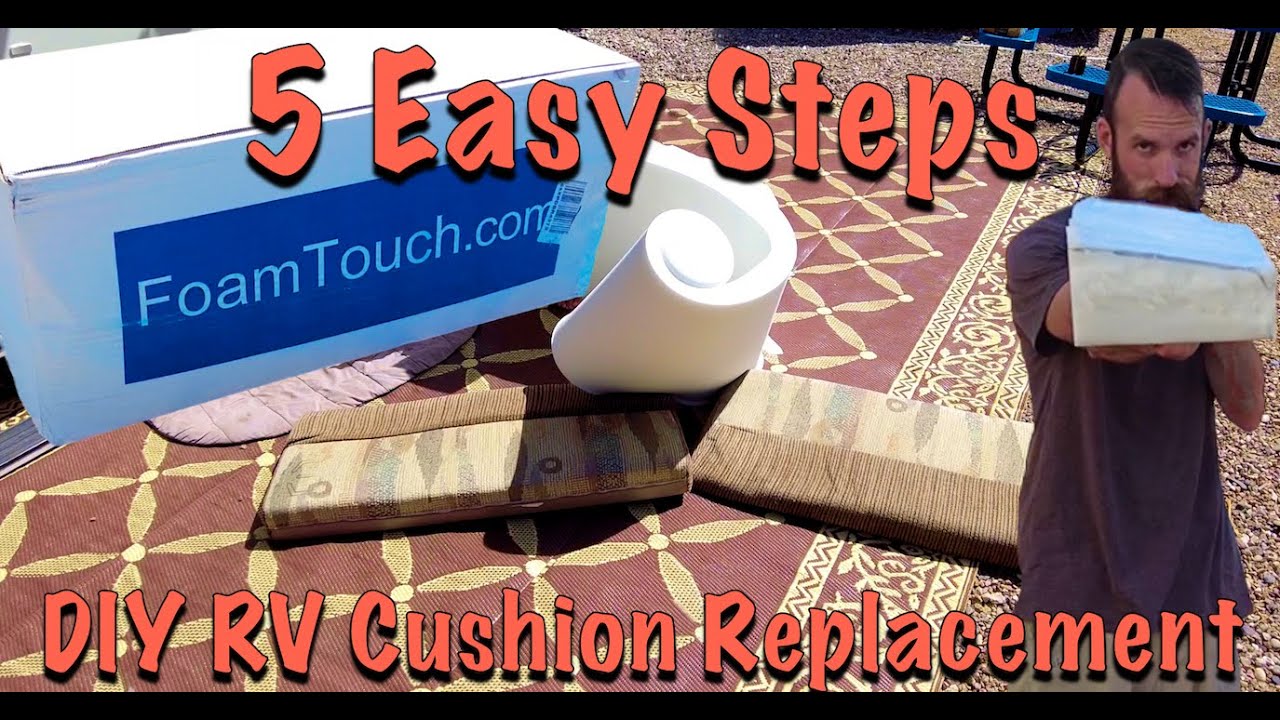 Replace the foam in your seat cushions fast and easy! 