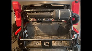 Particle separator-Honda Talon Jackson Racing Turbo Kit. How to install 1000R