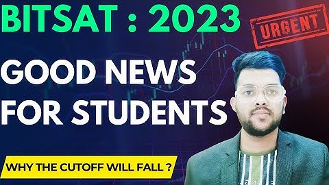 BITSAT Counselling 2023 Urgent update for all | Good news for all students #bitsat2023 #counselling