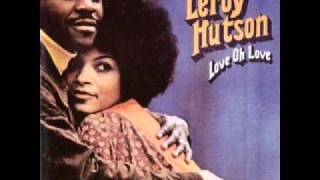 Miniatura de vídeo de "Leroy Hutson - Time Brings On a Change"