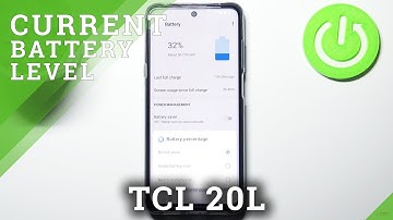How to Enable Battery Percentage in TCL 20L – Check Battery Level