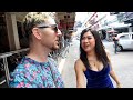 Daytime walk around Pattaya meeting locals