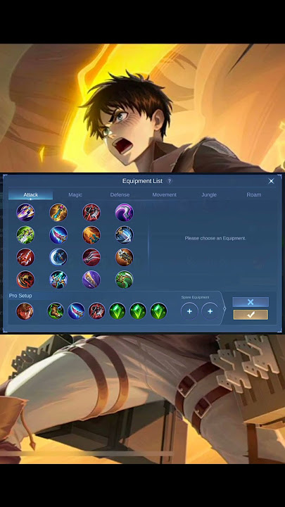 YIN Best BUILD   EMBLEM Set 2024 #mlbb #builds #emblems