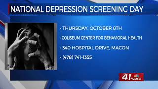 Coliseum offering free screenings for National Depression Screening Day