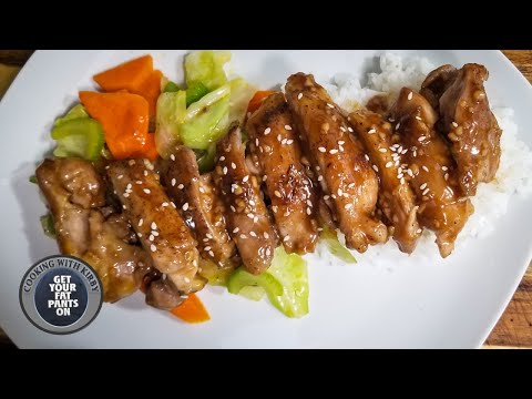 how-to-make-restaurant-style-teriyaki-chicken---homemade-chinese-food---easy-recipes