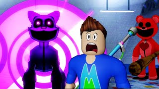 ESCAPE CURSED CATNAP! Poppy Playtime Chapter 3 Smiling Critters Roblox Story Game