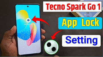 How to lock apps in Tecno spark go 1 | Tecno spark go 1 me app lock kaise kare | app lock setting