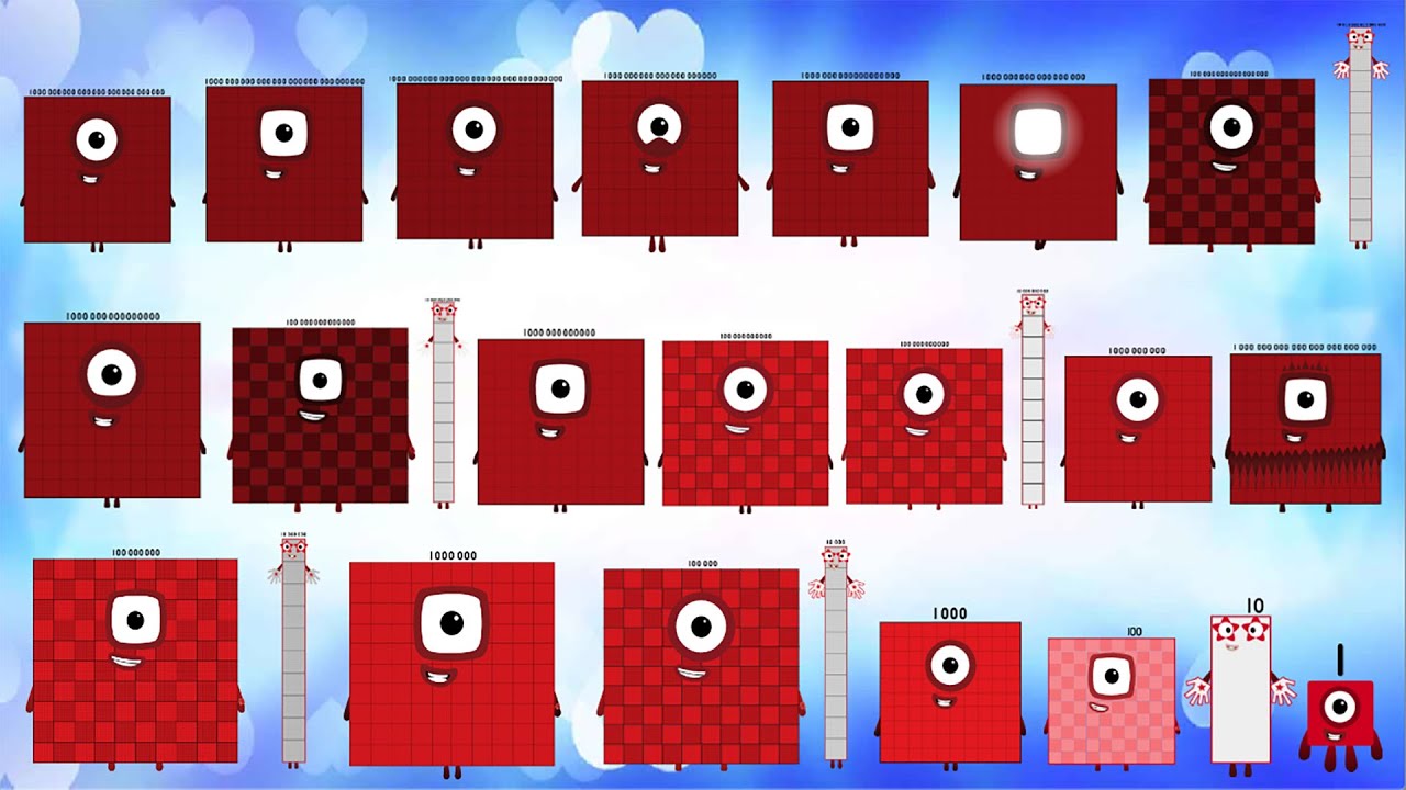 The Ultimate Battle Numberblocks Band Zeros | Compilation Numberblocks ALL Phase