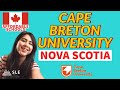 AFFORDABLE SCHOOL IN NOVA SCOTIA | Cape Breton University | International students in Canada