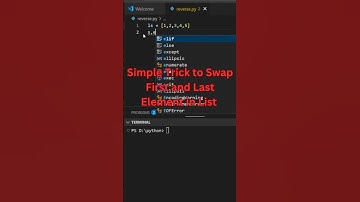 Python Trick | Swap First and Last Element in List