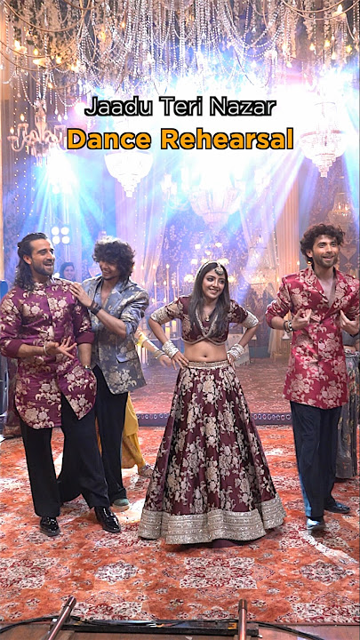 Dance Rehearsal | Jaadu Teri Nazar | Shorts video | Khushi D | Zayn K | Ayush S #youtubeshorts