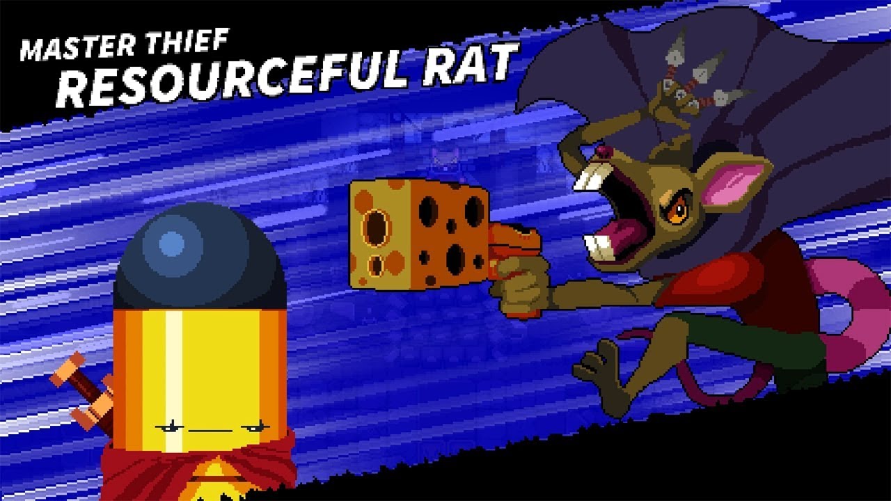 Enter the Gungeon Master Thief Resourceful Rat Boss Fight + Mimic Rat