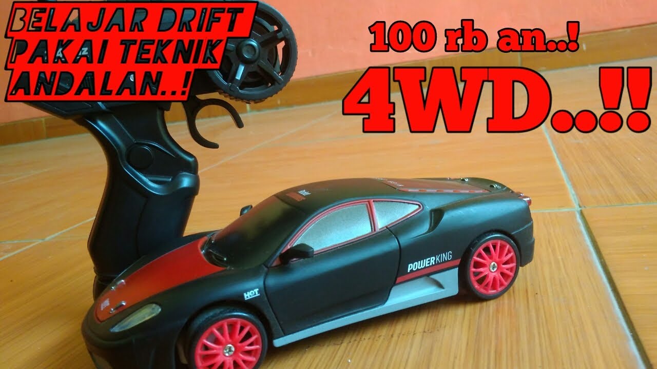 UNBOXING DAN REVIEW RC DRIFTING CAR 250 RIBUAN. MITSUBISHI EVO-X 2.4G. 