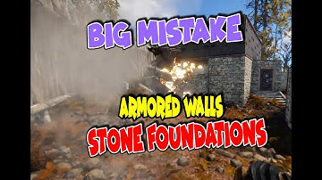 Rust Raids - ARMORED WALLS & STONE FOUNDATION