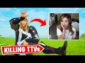 Killing Twitch Streamers in SEASON 4 (Funny Reactions) - Fortnite