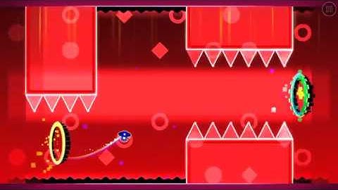 Glow Airflow by xHedgefoxGamez (me) TriAxis Creator Contest 4 entry, Geometry Dash