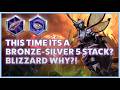 Sylvanas Mind Control - THIS TIME ITS A BRONZE-SILVER 5 STACK? BLIZZARD WHY?! - Grandmaster Storm Le