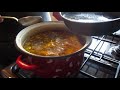 Фасолевый суп.  Попробуйте приготовить, очень вкусно.