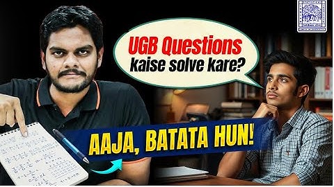 Solve ISI UGB questions like this!! | Indian Statistical Institute | Anirudha Sir | VOS