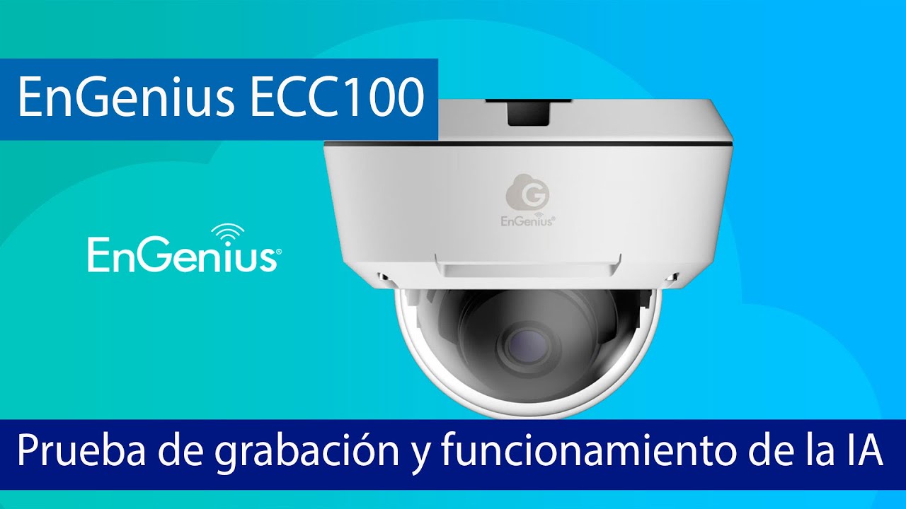EnGenius ECC100 - Prueba de calidad de grabación y funcionamiento de la ...
