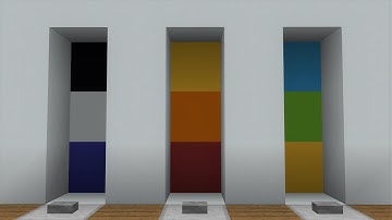 Minecraft PE Super Smart Colour Combination Lock (PE/Xbox/Windows10/Switch)