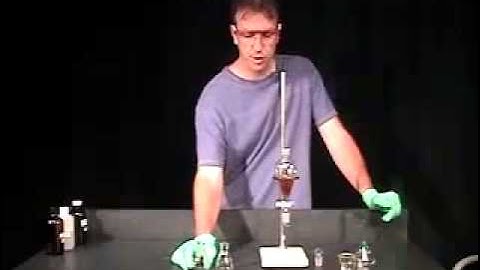 Organic Chemistry Lab Demo  Extractions part 1