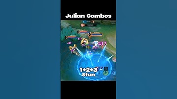 Julian Combos For Beginners #mlbb #mobilelegends #julian #shorts #combo