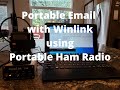 Portable Email Using Winlink and Ham Radio Handheld