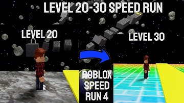 Roblox Speed Run 4 | Completing Level 20-30