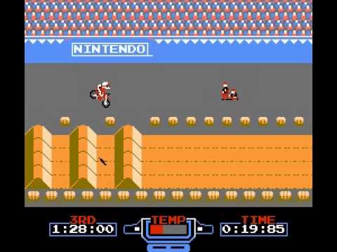 NES (Dendy): Прохождение Excitebike