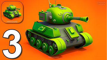 Tank Craft 3D - Gameplay Walkthrough Part 3 - New 2025 Update (iOS, Android)